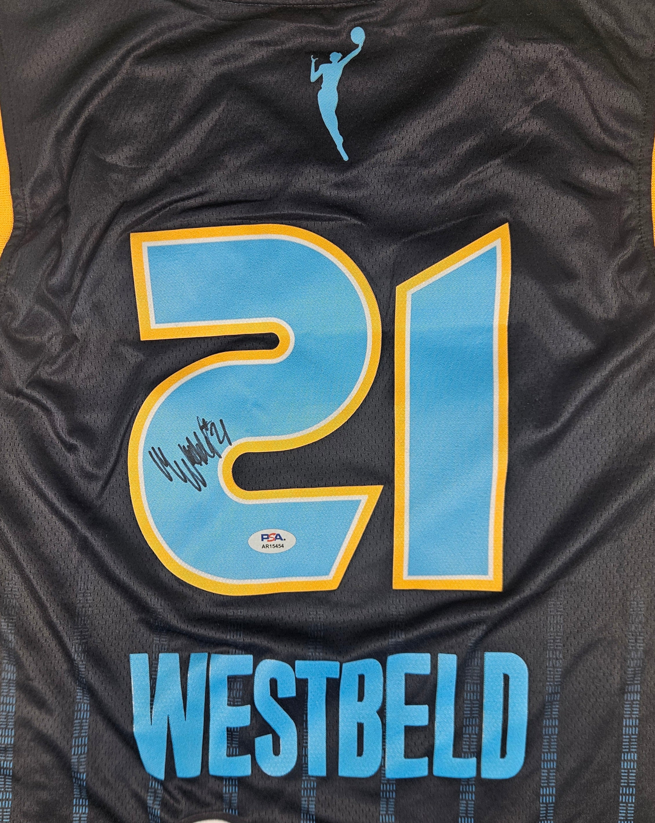 Maddy Westbeld Signed Autographed Chicago Sky Wnba Black Jersey PSA Certified