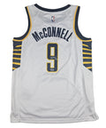 TJ McConnell Signed Autographed Indiana Pacers White Jersey PSA Certified