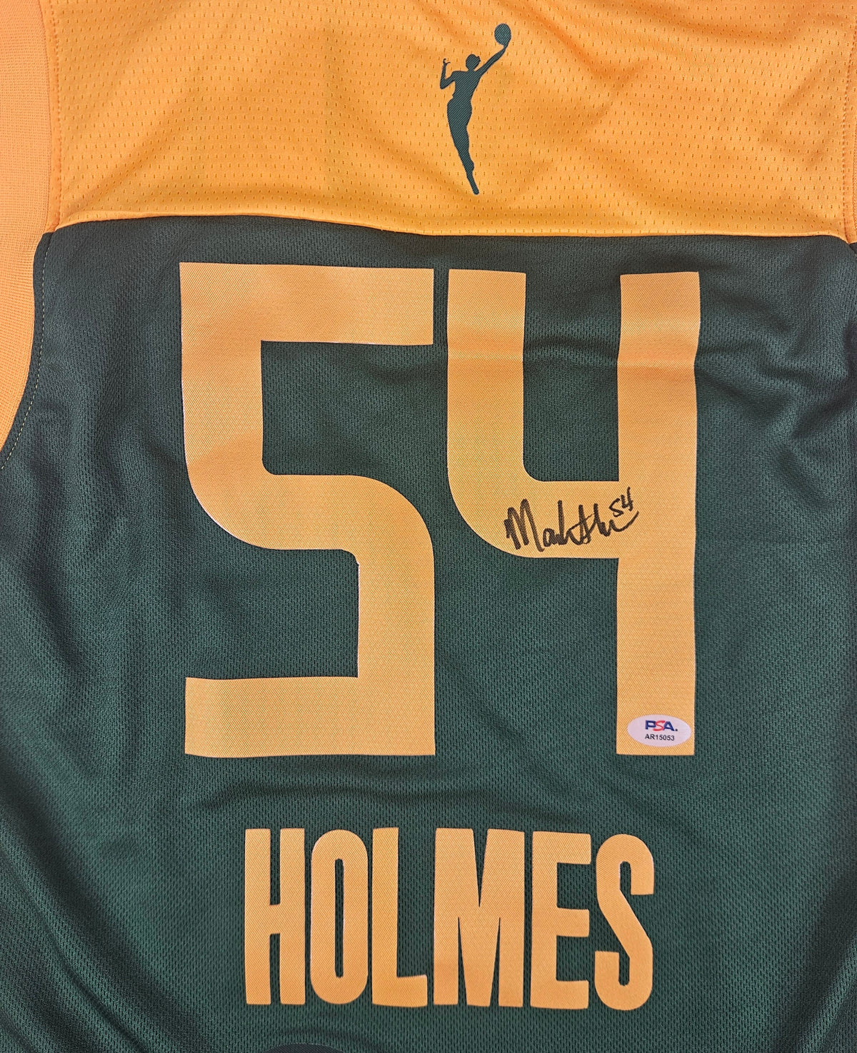 Mackenzie Holmes Signed Autographed Seattle Storm Jersey PSA Certified