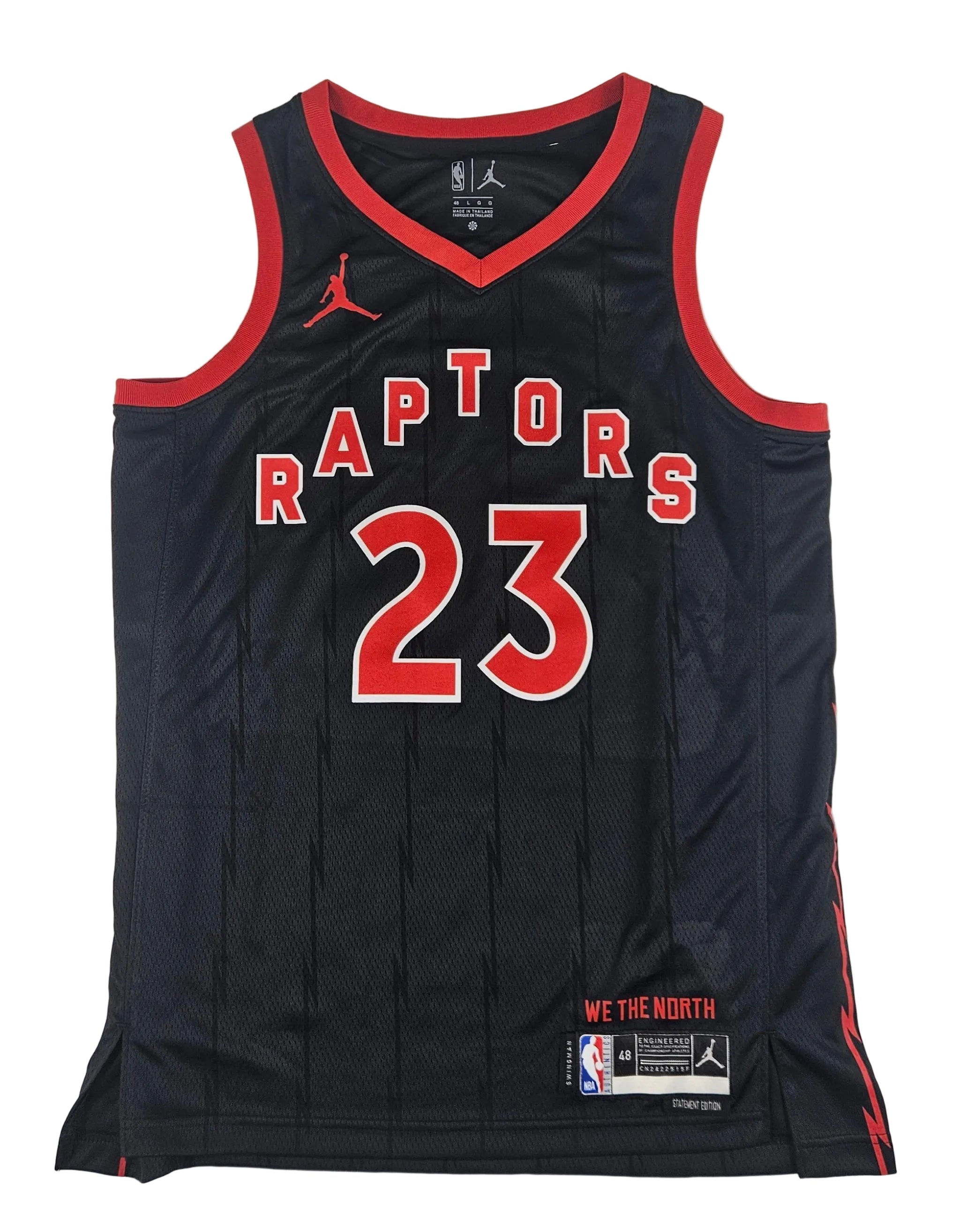 Jamal Shead Signed Autographed Toronto Raptors Jersey PSA Certified