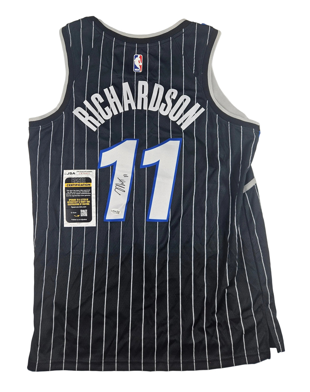 Jase Richardson Signed Autographed Orlando Magic Jersey JSA COA