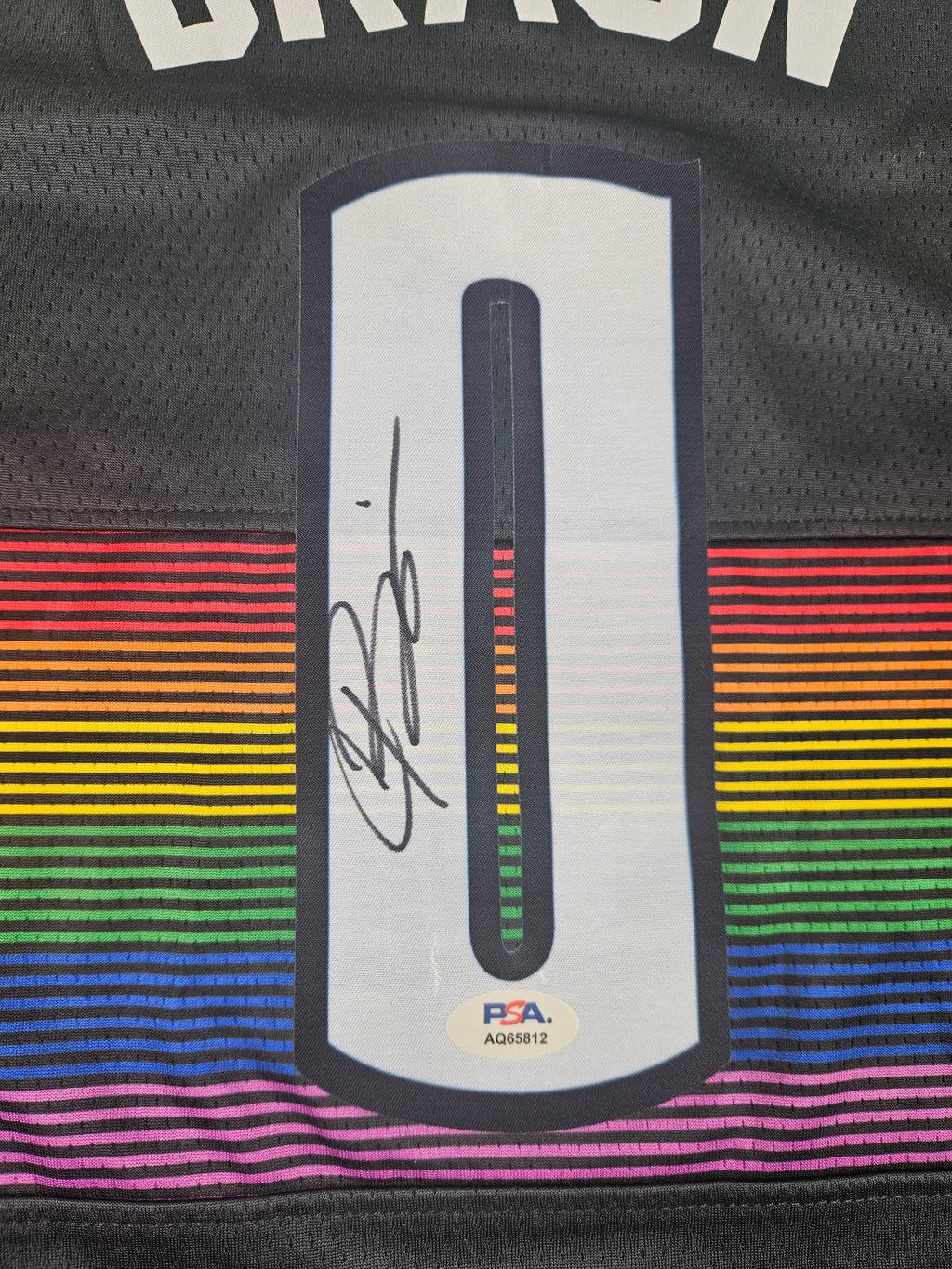 Christian Braun Signed Autographed Denver Nuggets Jersey PSA Certified
