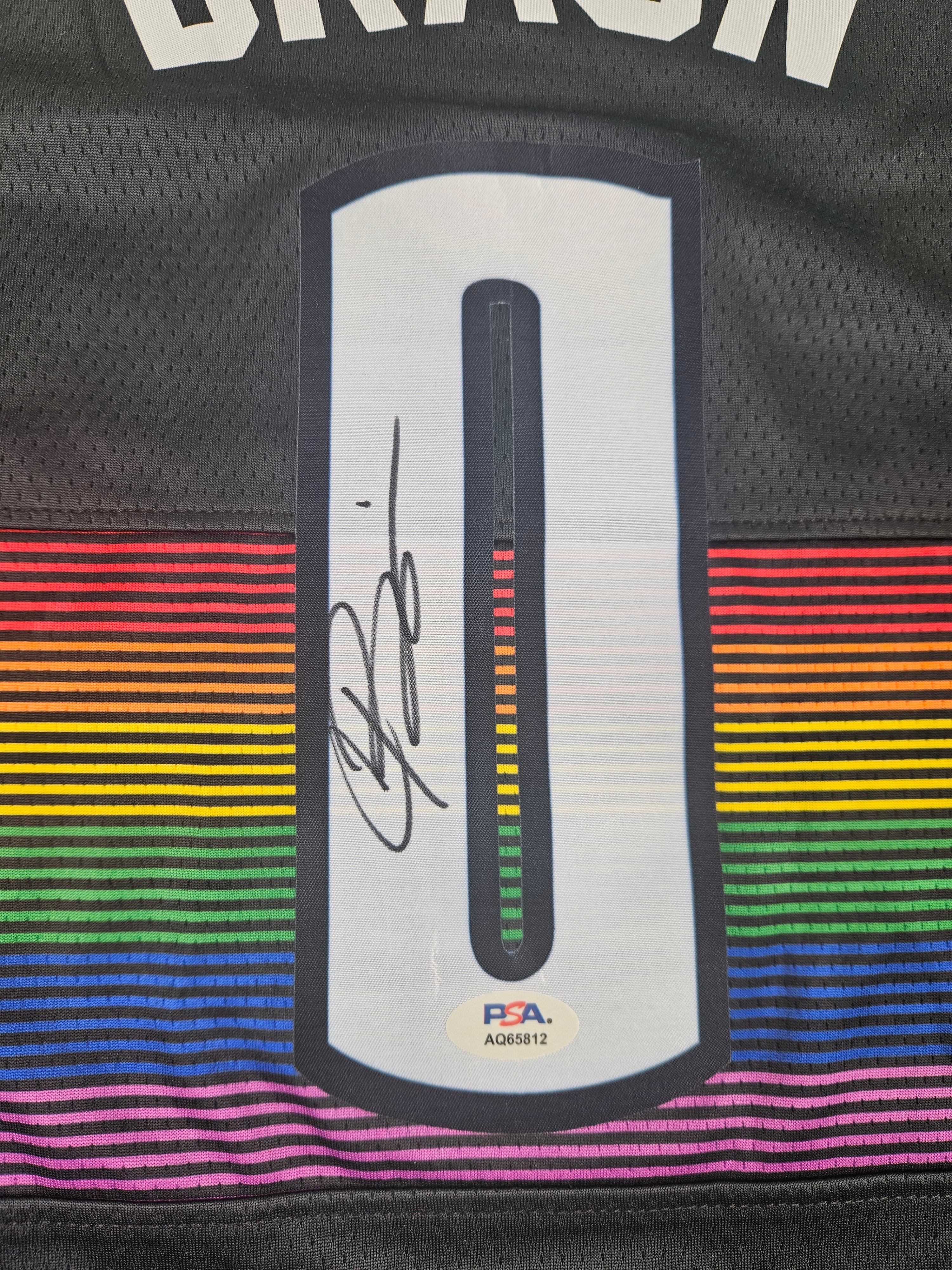 Christian Braun Signed Autographed Denver Nuggets Jersey PSA Certified