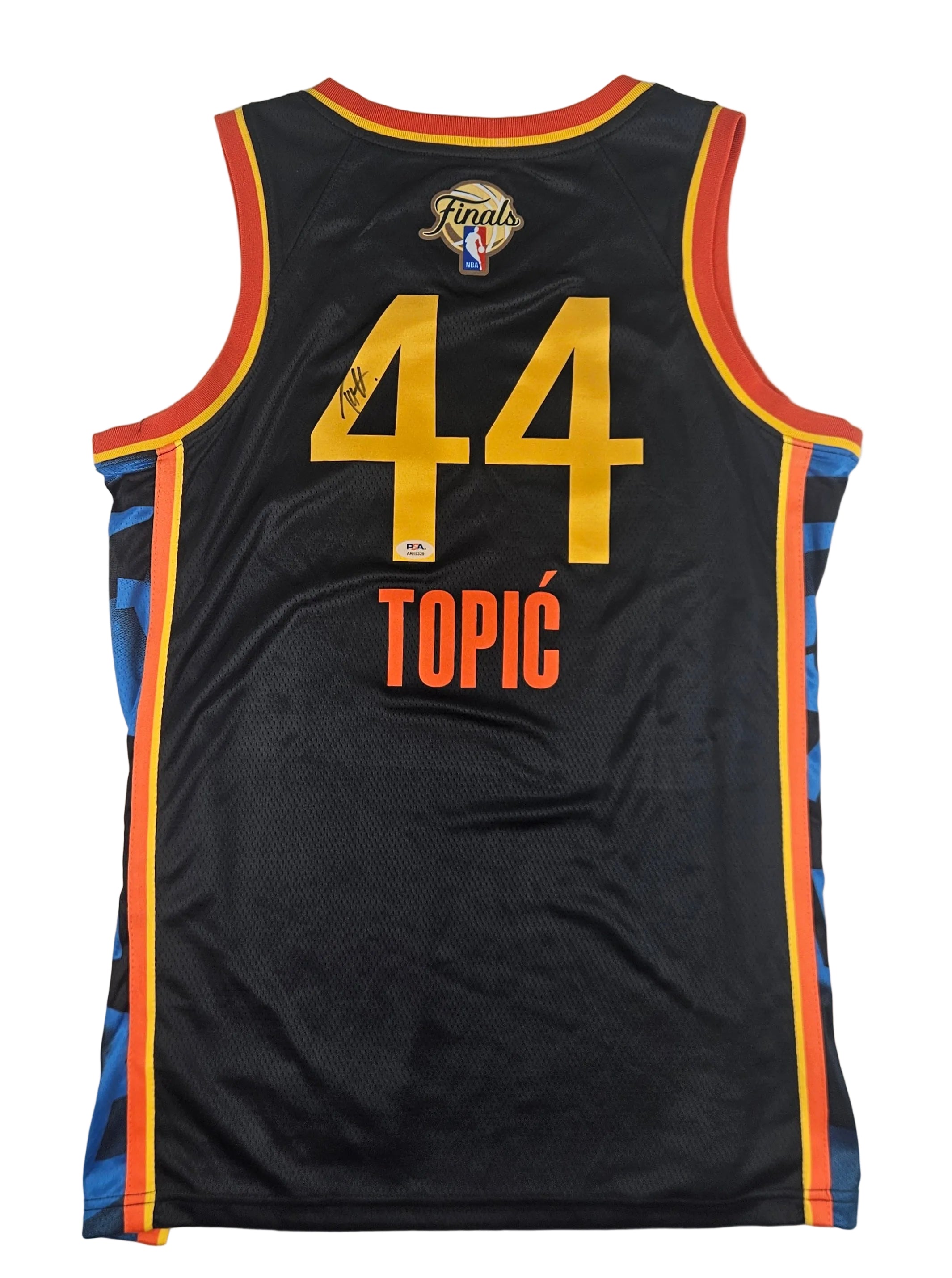 Nikola Topic Signed Autographed Oklahoma City Thunder Jersey PSA Certified