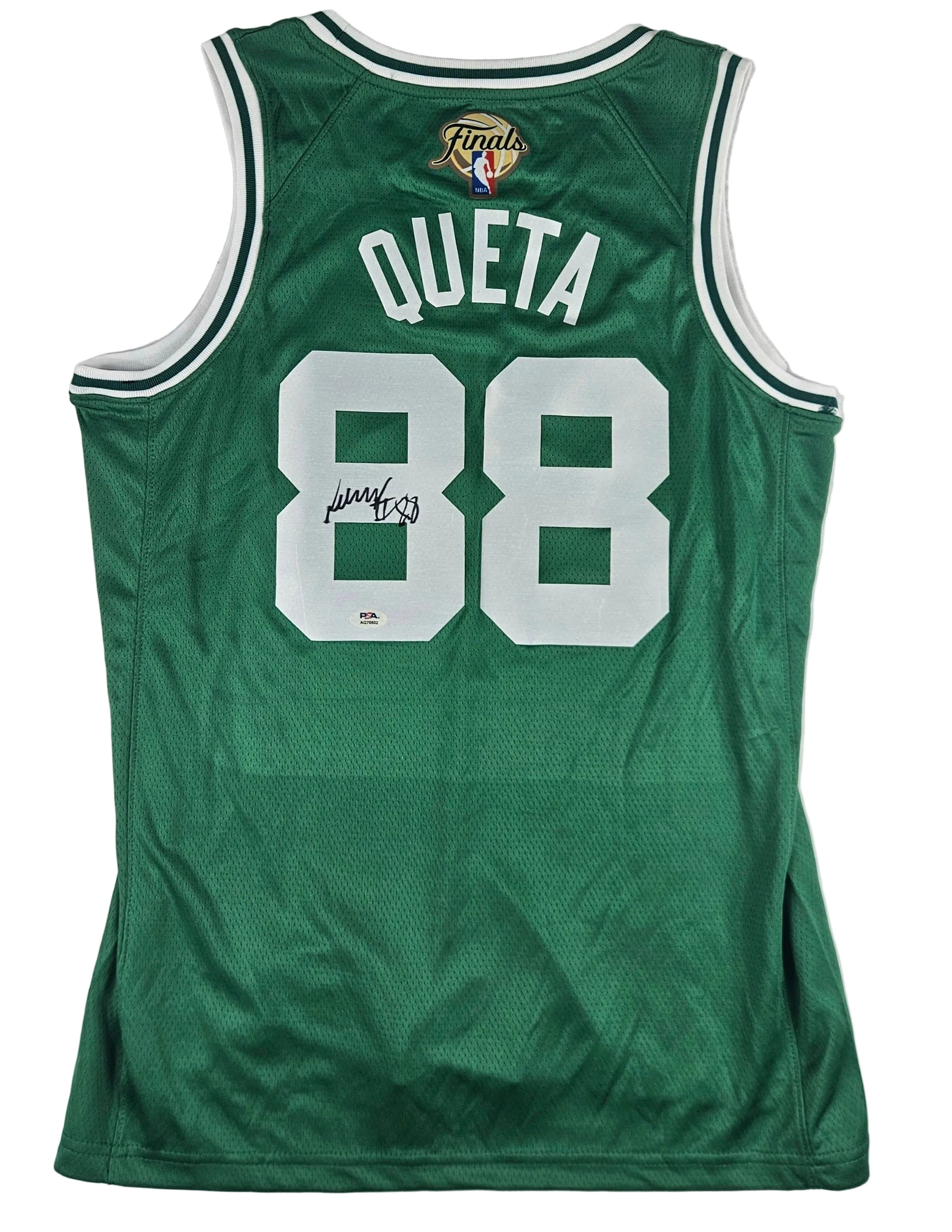 Neemias Queta Signed Autographed Boston Celtics Jersey PSA Certified