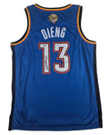 Ousmane Dieng Signed Autographed Oklahoma City Thunder Jersey PSA Certified