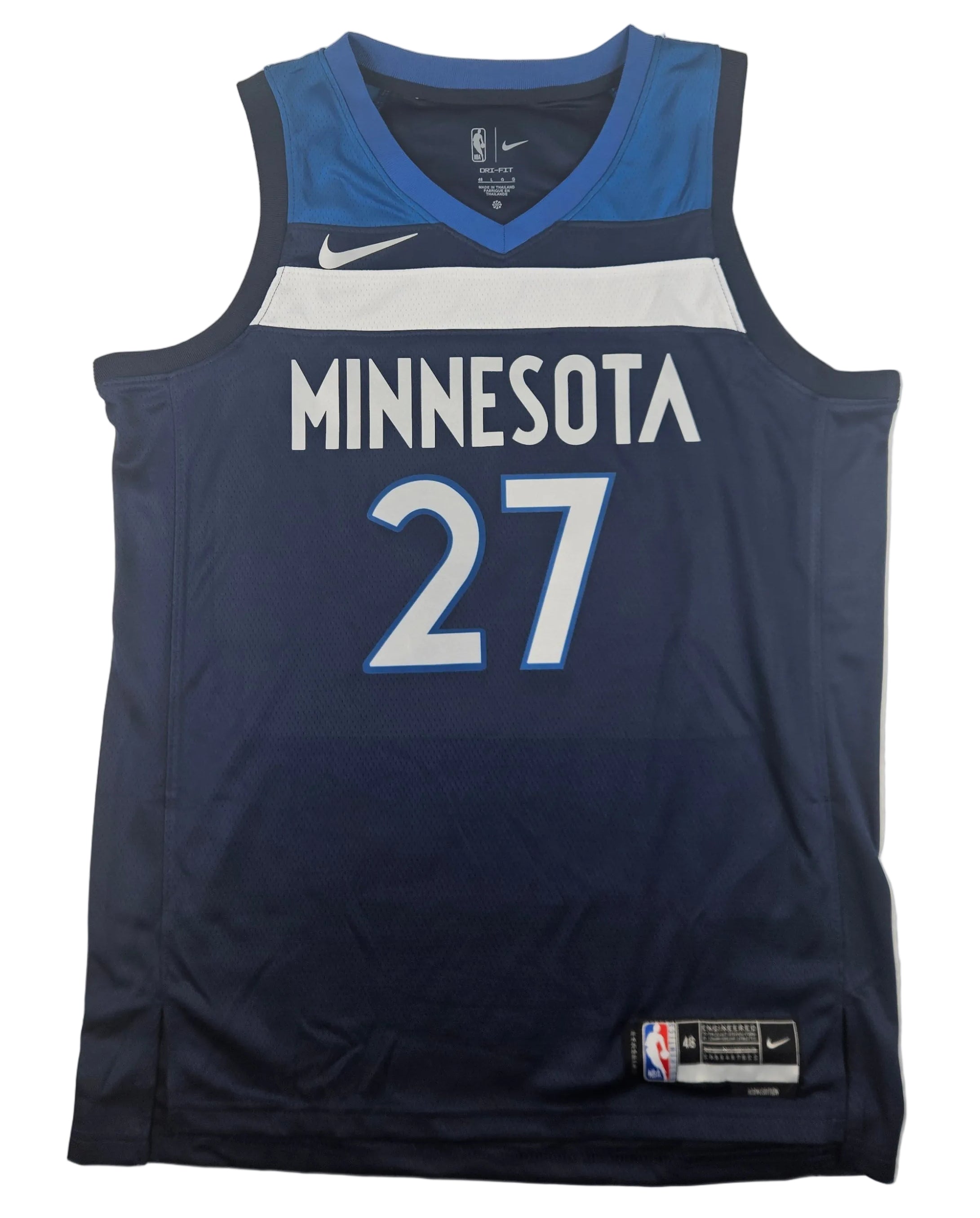 Rudy Gobert Signed Autographed Minnesota Timberwolves Jersey JSA COA