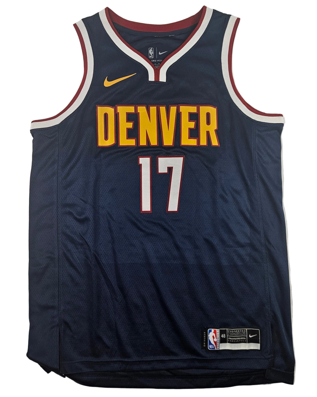 Jonas Valanciunas Signed Autographed Denver Nuggets Jersey PSA Certified