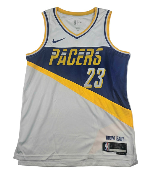 Aaron Nesmith Signed Autographed Indiana Pacers White Jersey JSA COA