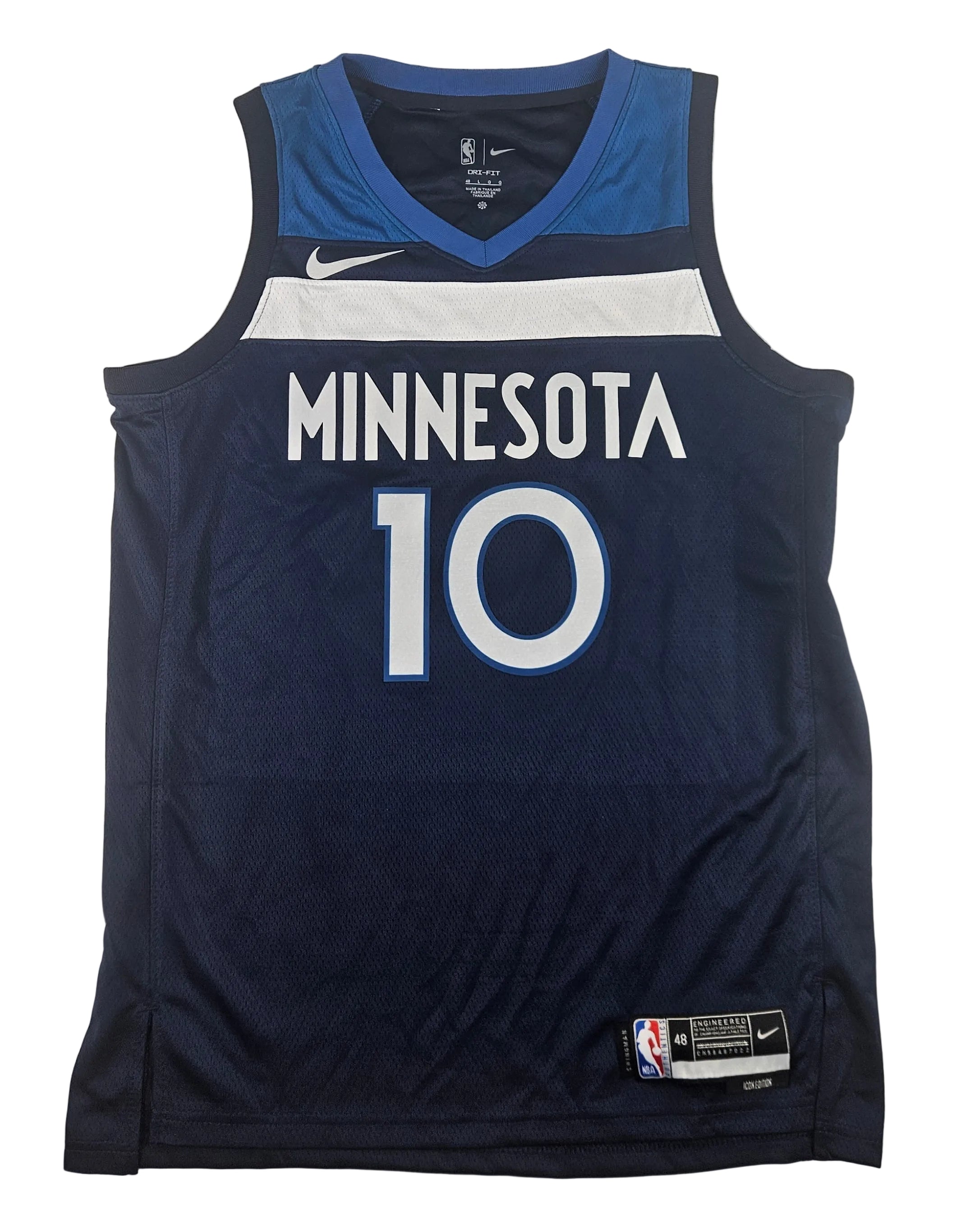 Mike Conley Signed Autographed Minnesota Timberwolves Jersey JSA COA