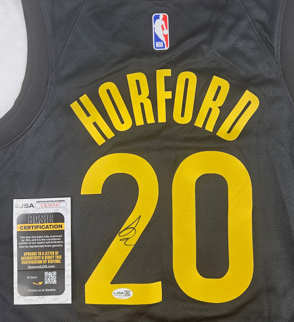 Al Horford Signed Autograph Golden State Warriors Jersey JSA COA