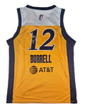 Rae Burrell Signed Autographed Los Angeles Sparks Wnba Jersey