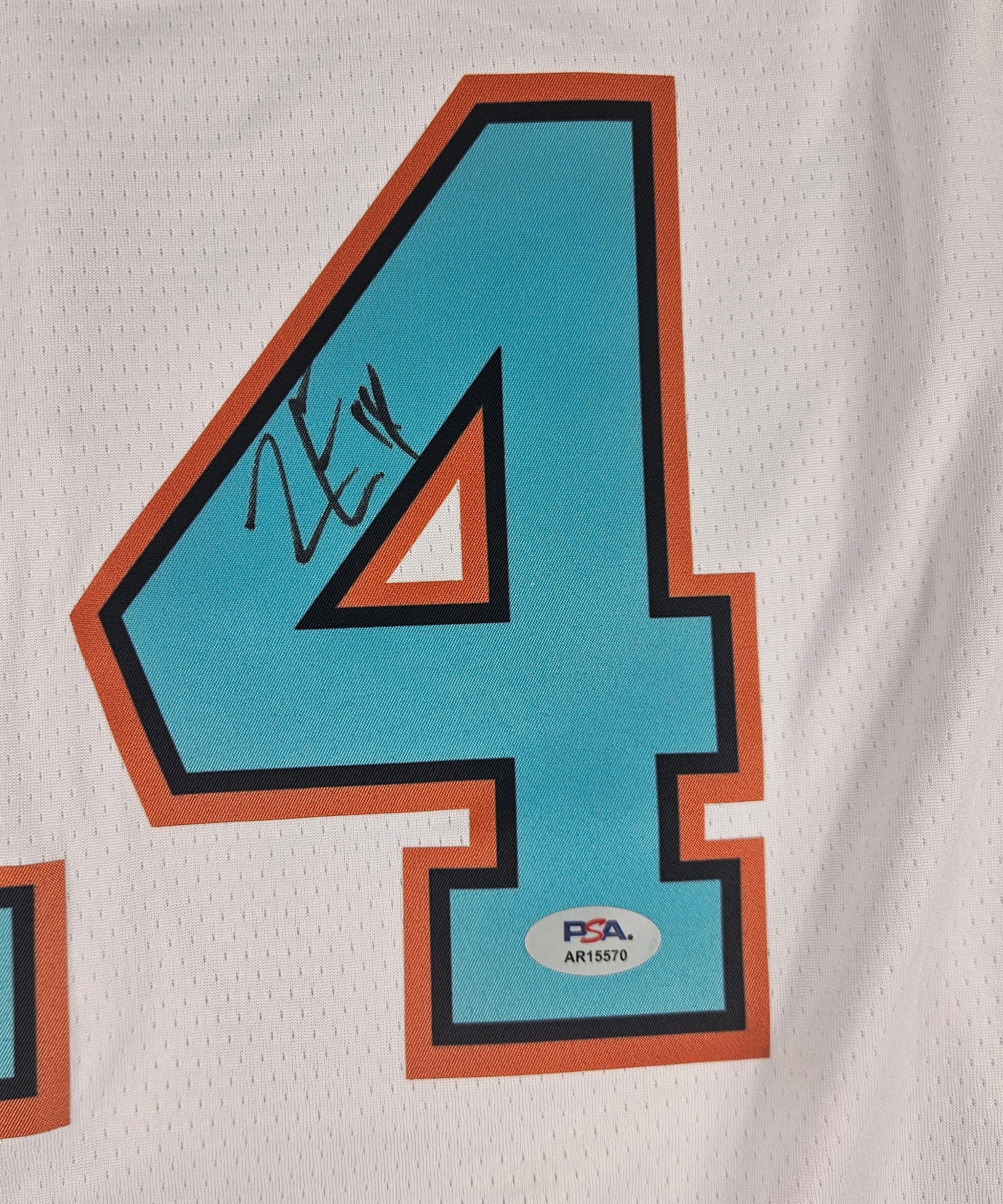 Zach Edey Signed Autographed Memphis Grizzlies Jersey PSA Certified