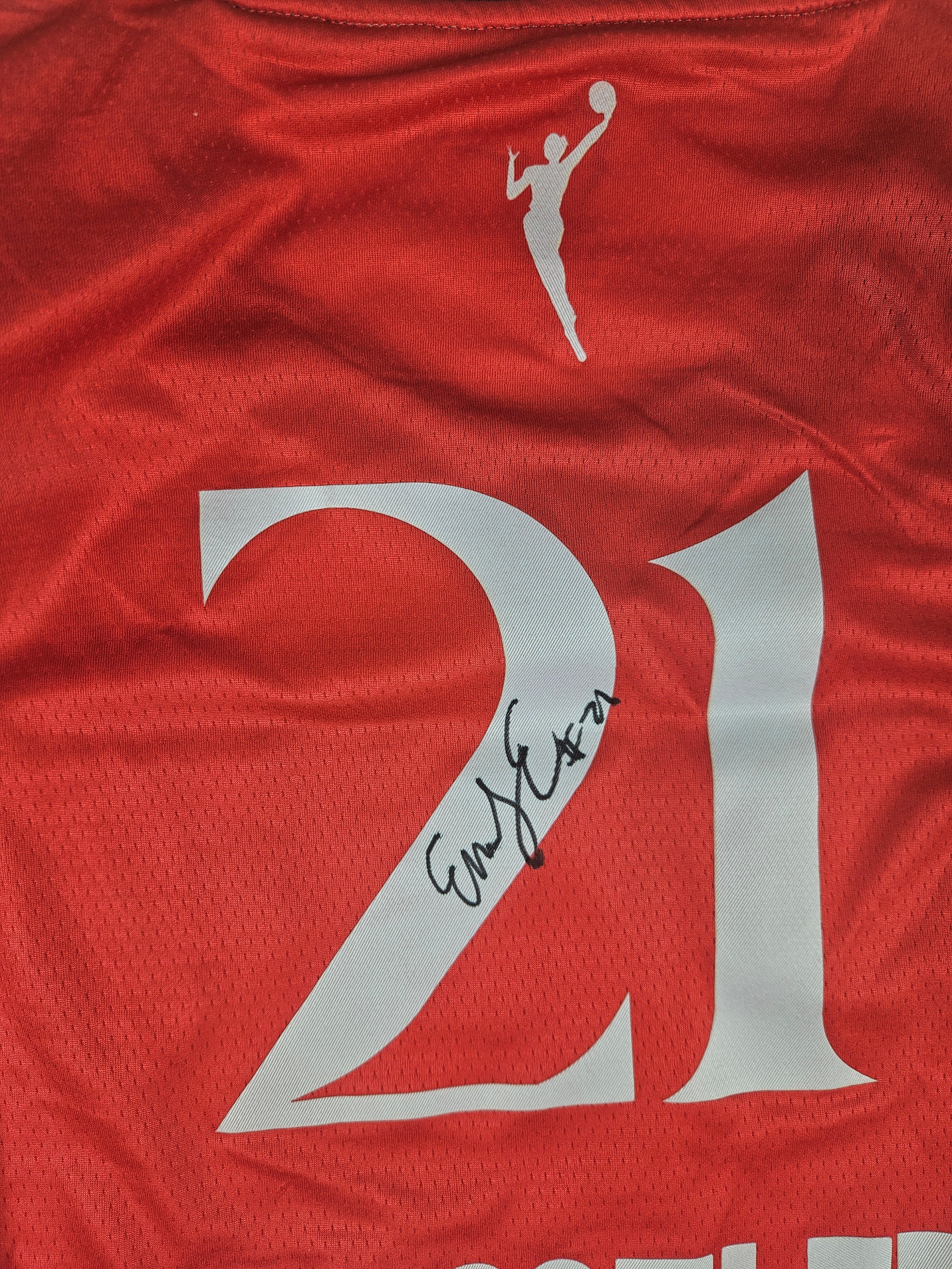 Emily Engstler Signed Autographed Portland Fire Wnba Jersey
