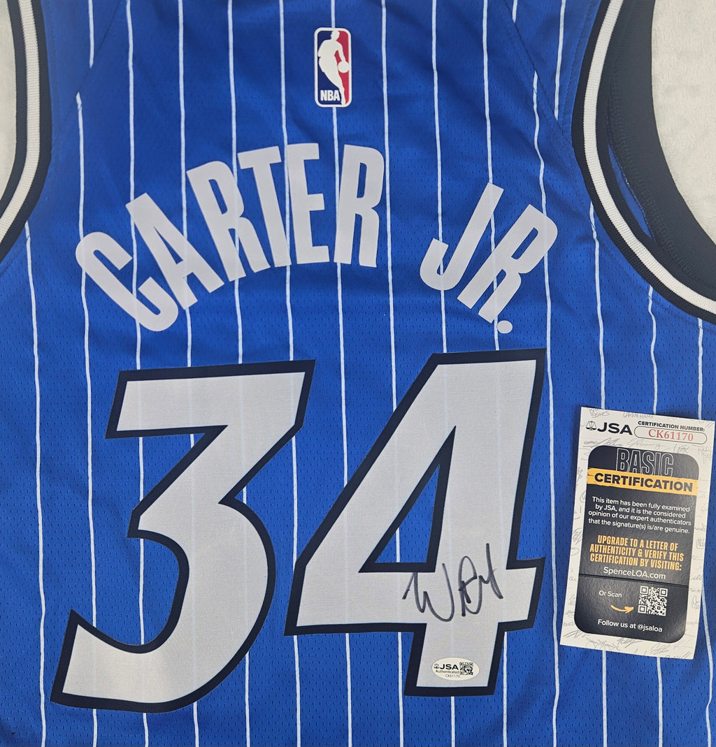Wendell Carter Jr Signed Autographed Orlando Magic Jersey JSA COA
