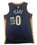 Jeremiah Fears Signed Autographed New Orleans Pelicans Jersey JSA COA