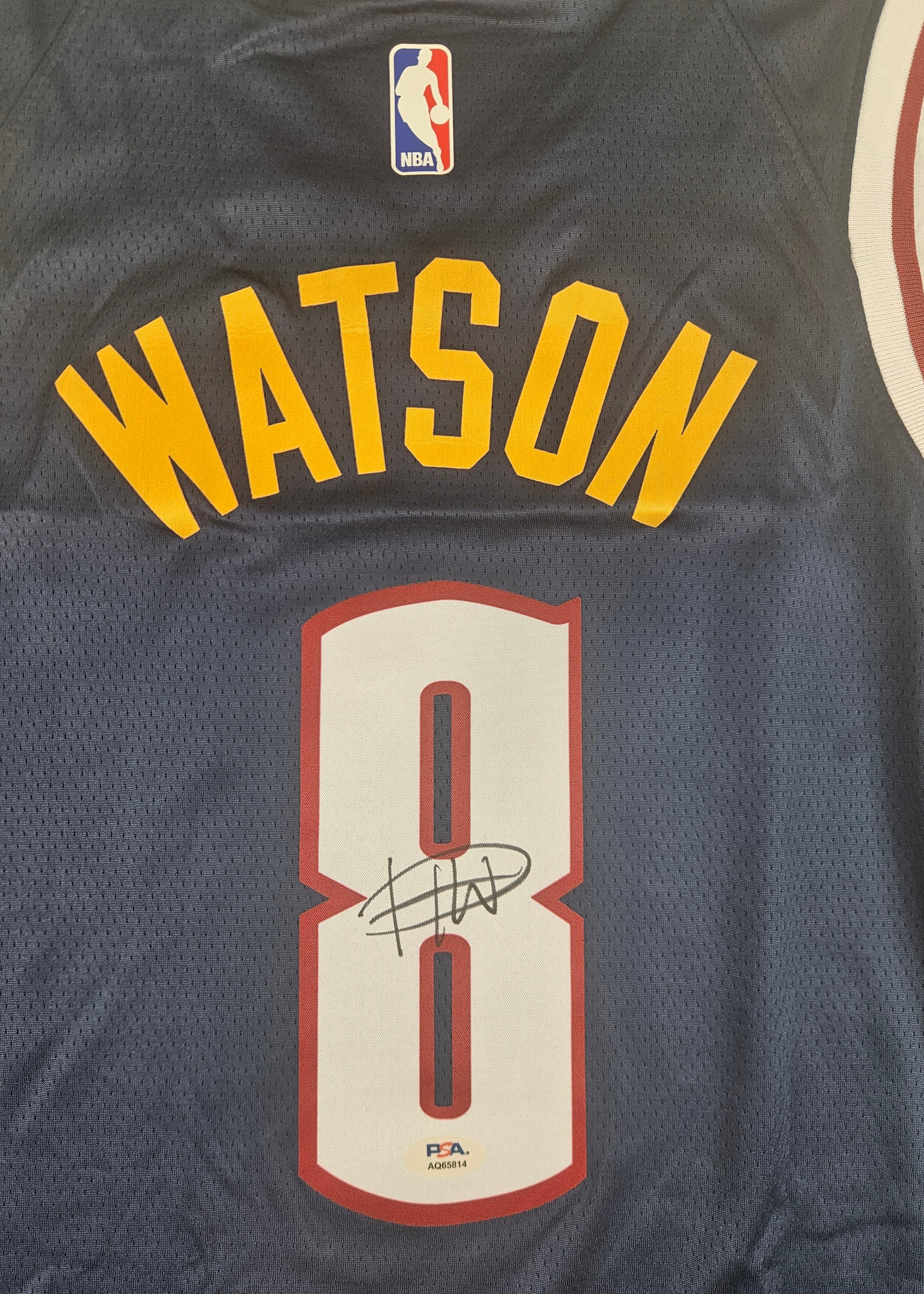 Peyton Watson Signed Autographed Denver Nuggets Jersey PSA Certified