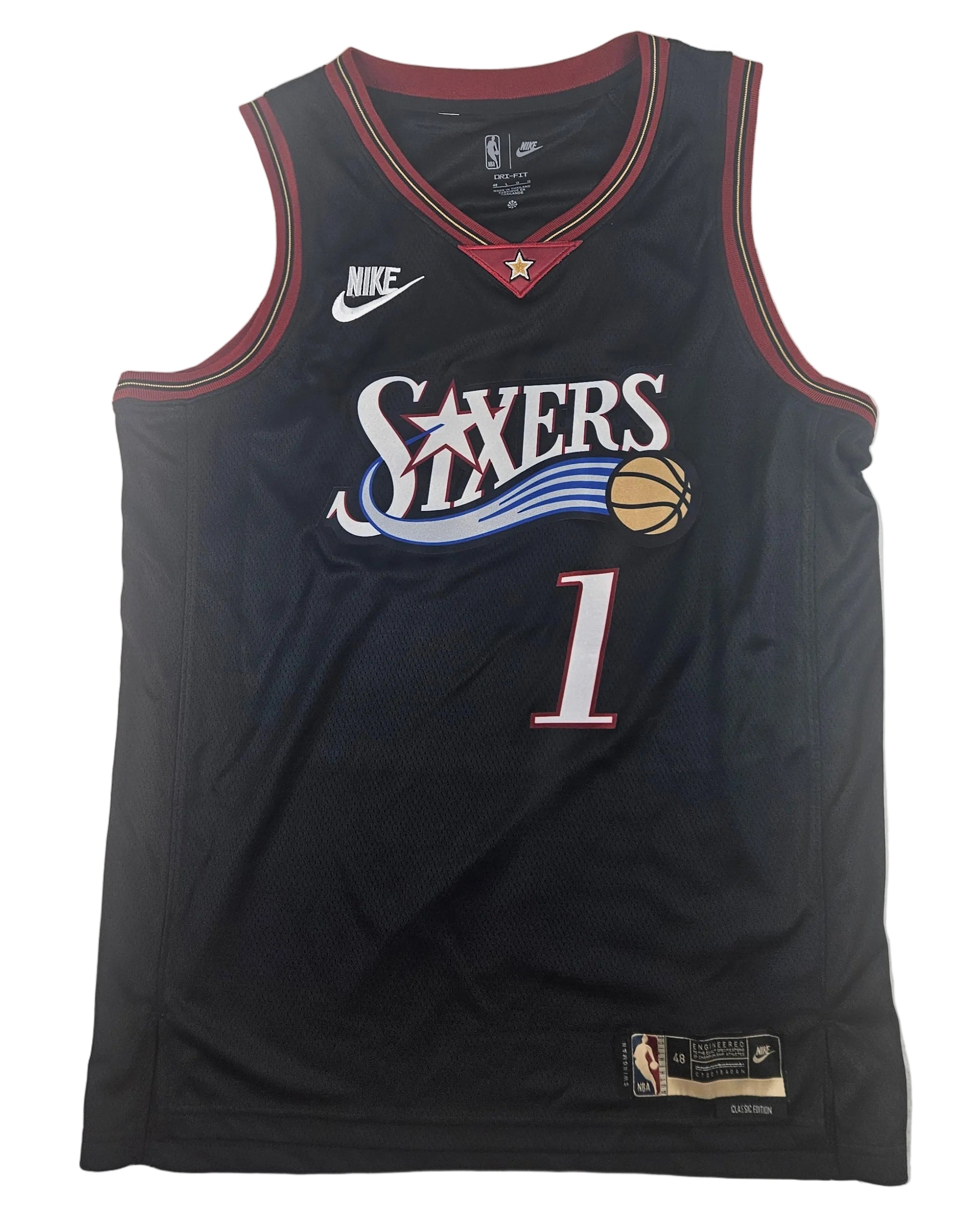 Andre Drummond Signed Autographed Philadelphia 76ers Jersey PSA Certified