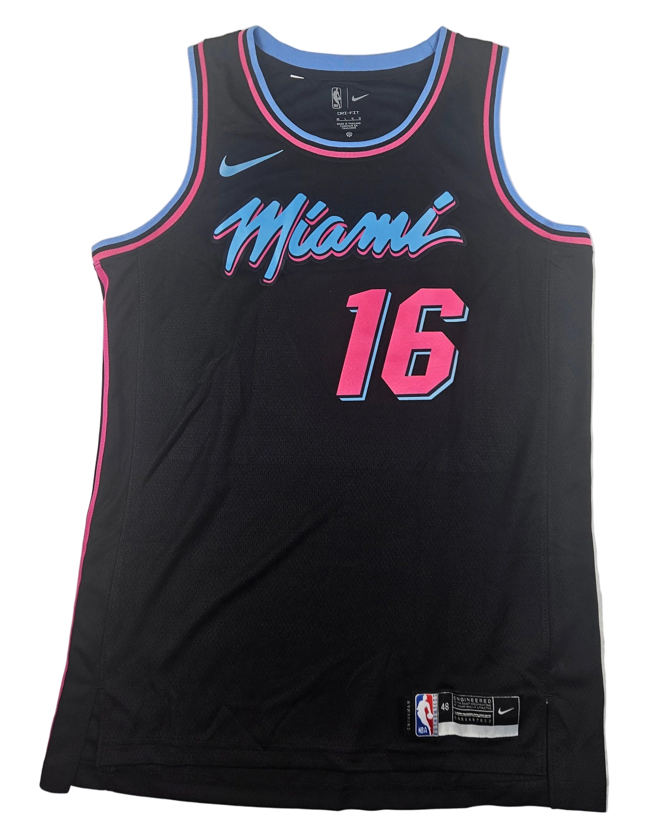 Keshad Johnson Signed Autographed Miami Heat Jersey JSA COA