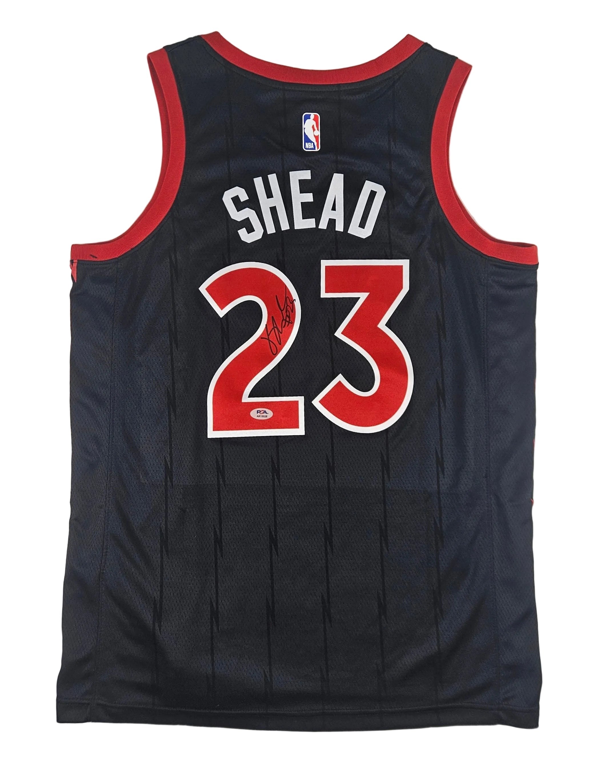 Jamal Shead Signed Autographed Toronto Raptors Jersey PSA Certified