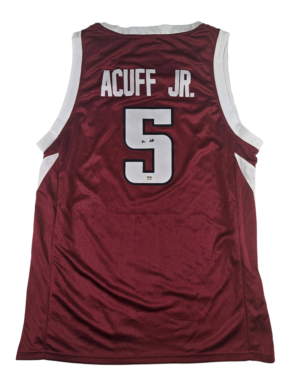 Darius Acuff Signed Autographed Arkansas Razorbacks Jersey PSA Certified