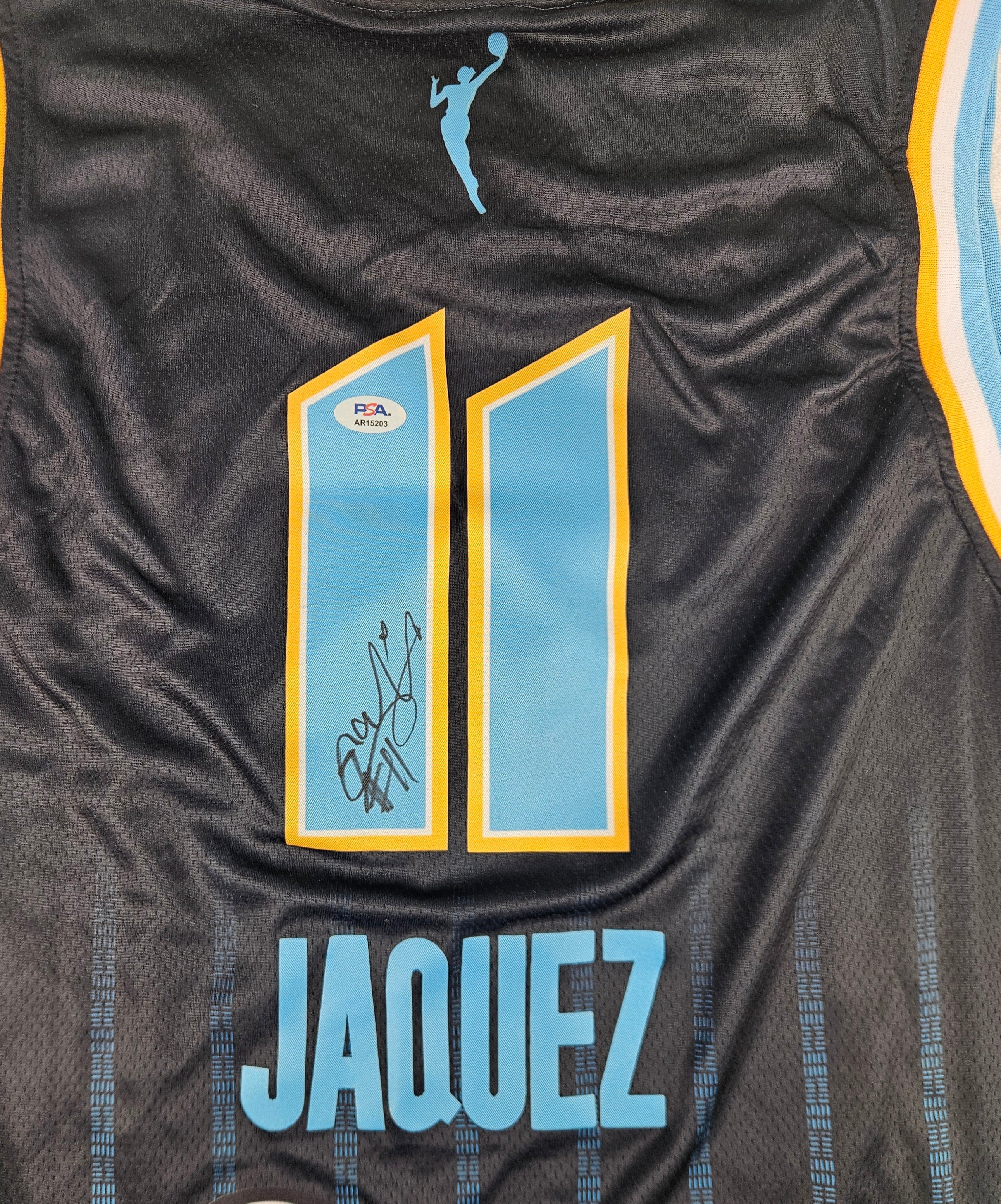 Gabriela Jaquez Signed Autographed Chicago Sky Wnba Jersey PSA Certified