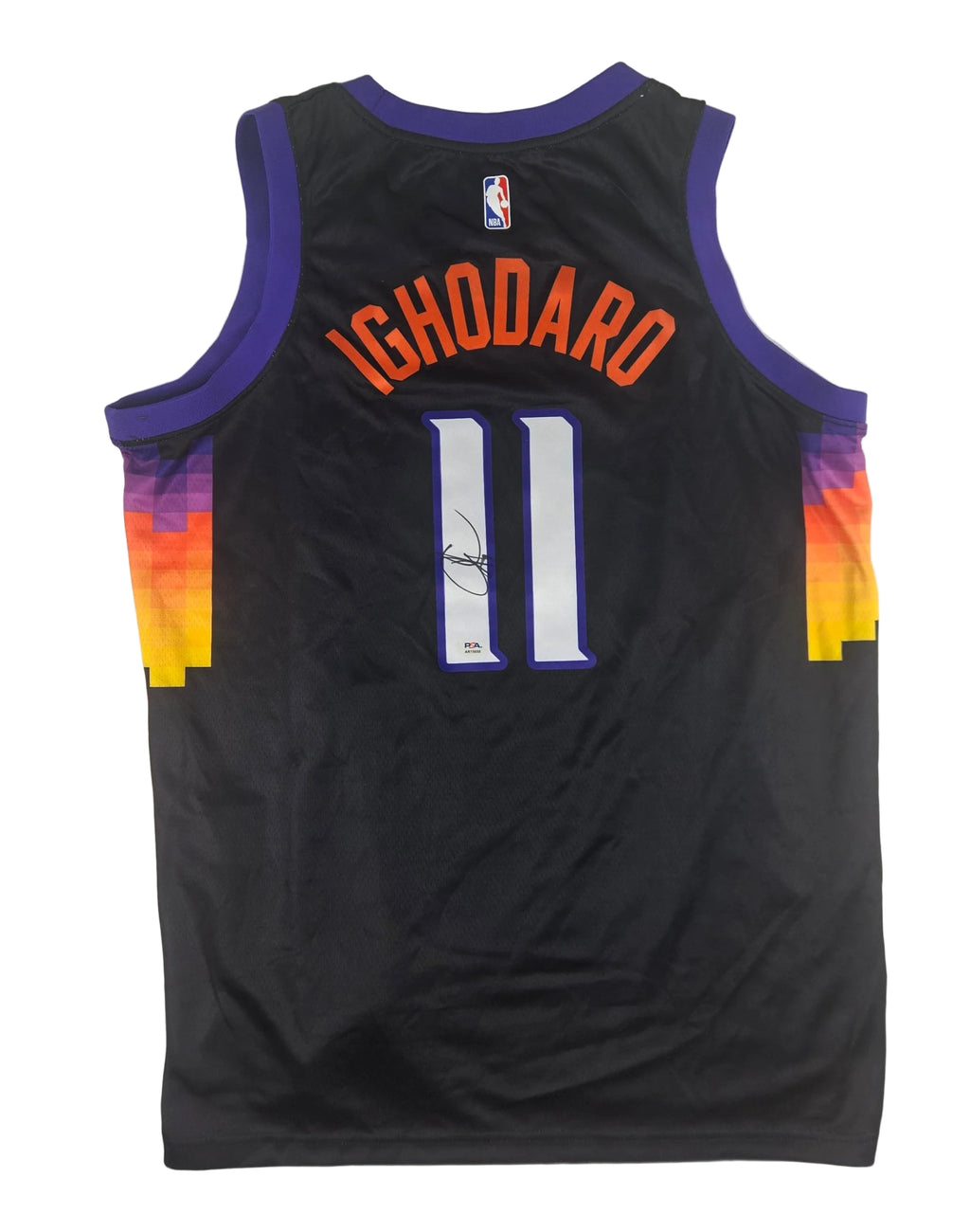 Oso Ighodaro Signed Autographed Phoenix Suns Jersey PSA Certified