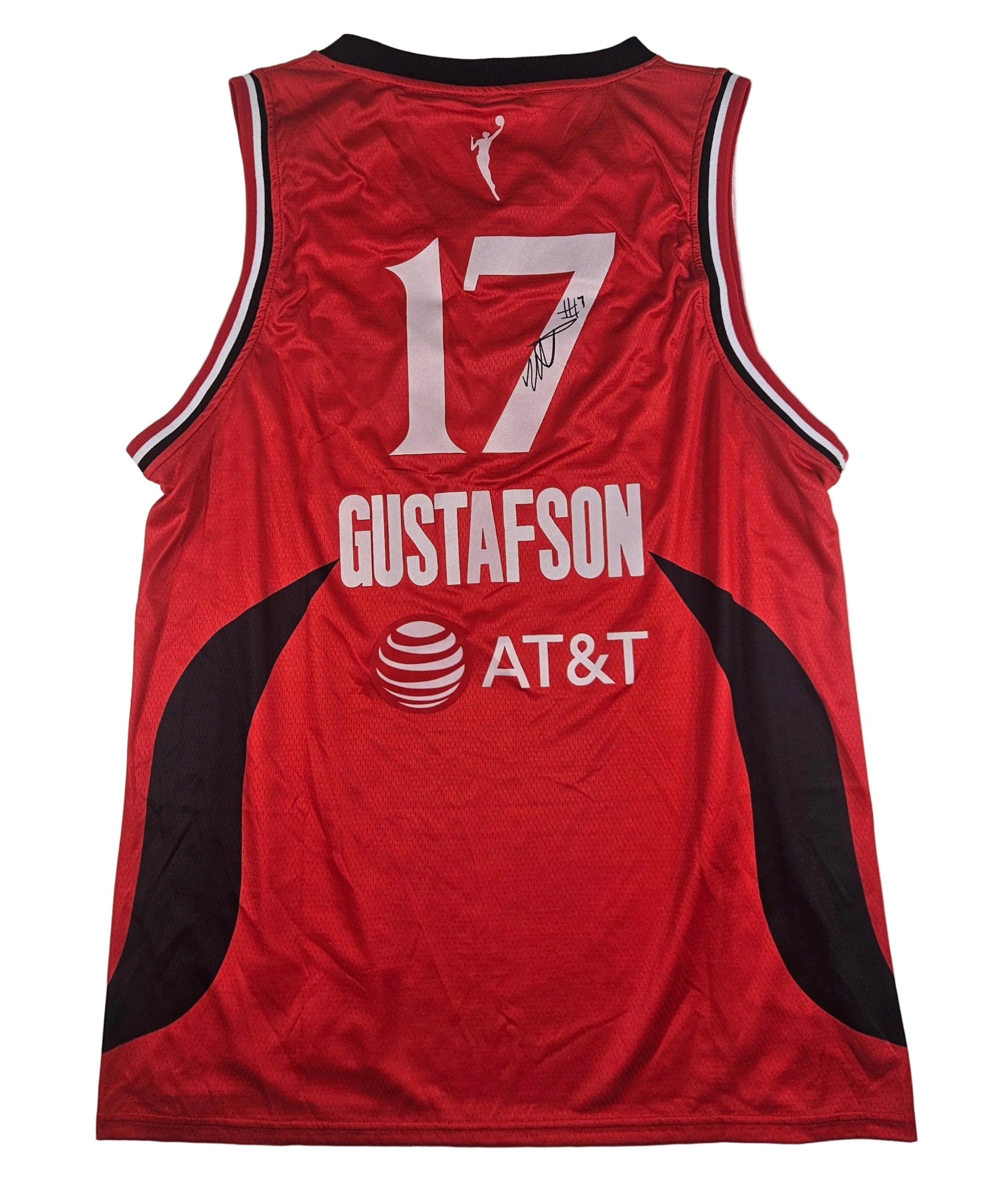 Megan Gustafson Signed Autographed Portland Fire Wnba Jersey