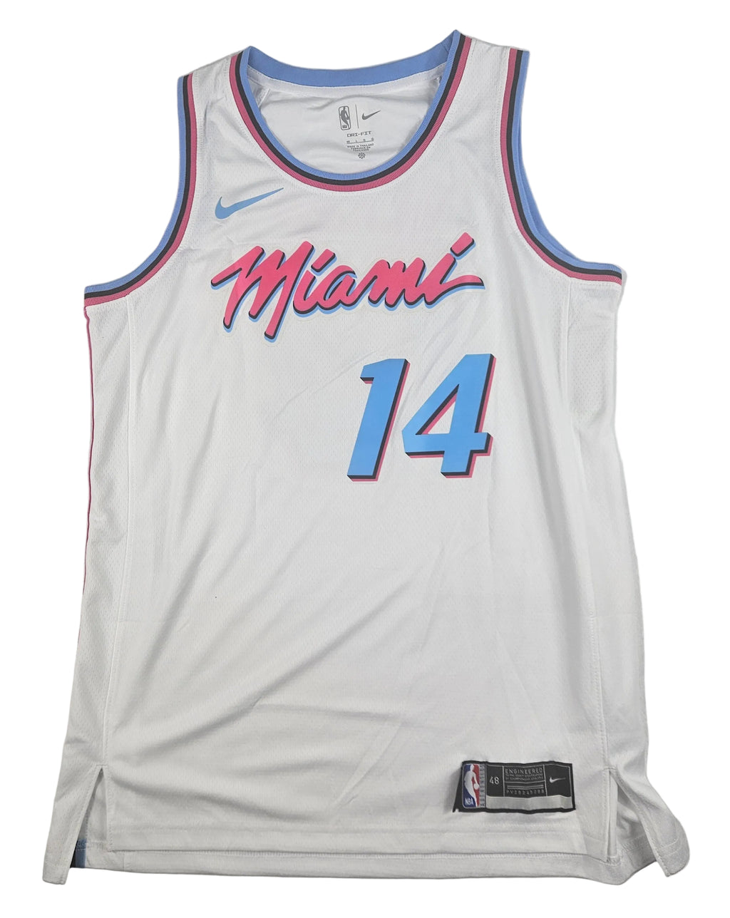 Tyler Herro Signed Autographed Miami Heat White Jersey JSA COA