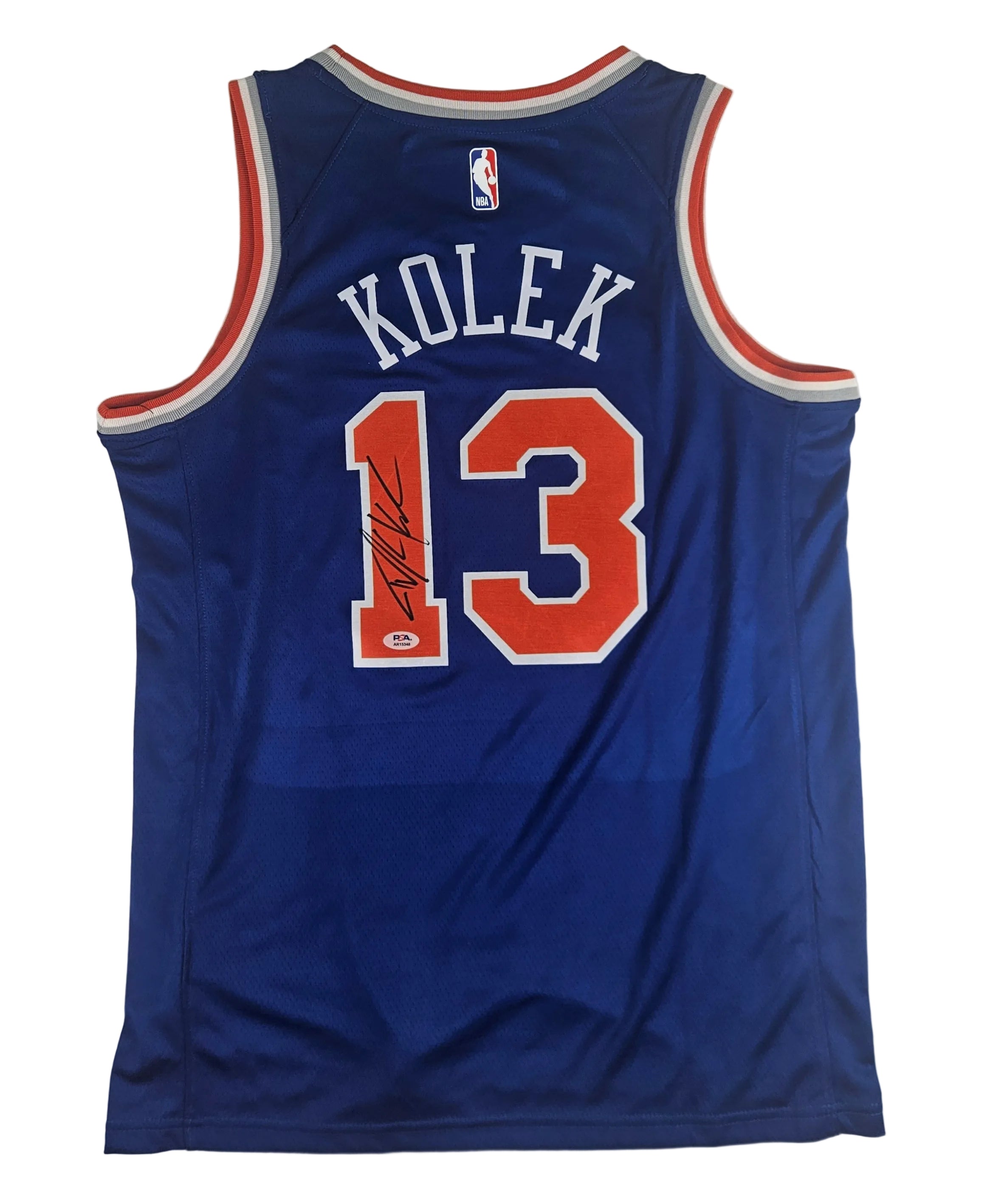 Tyler Kolek Signed Autographed New York Knicks City Jersey PSA Certified