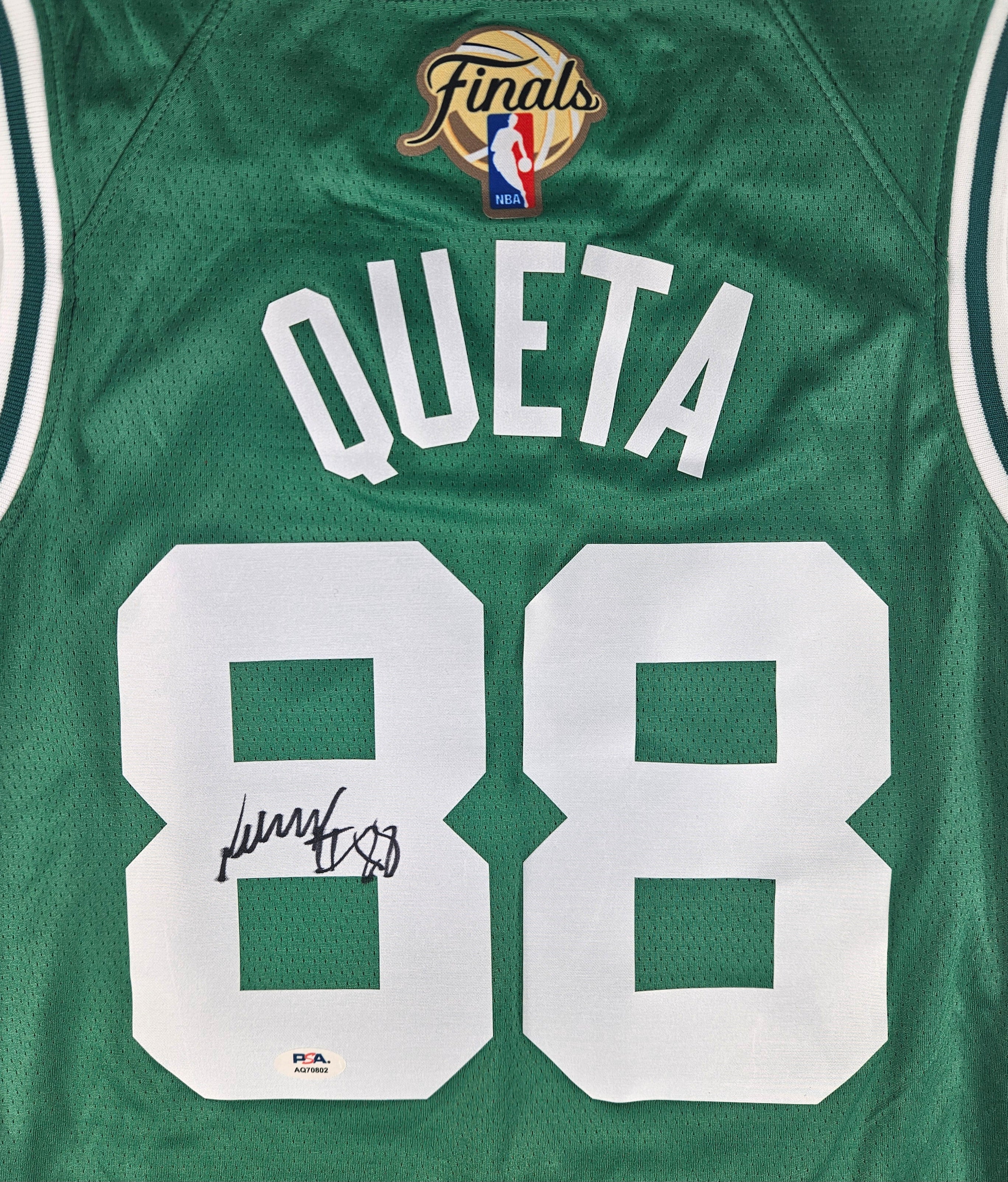 Neemias Queta Signed Autographed Boston Celtics Jersey PSA Certified