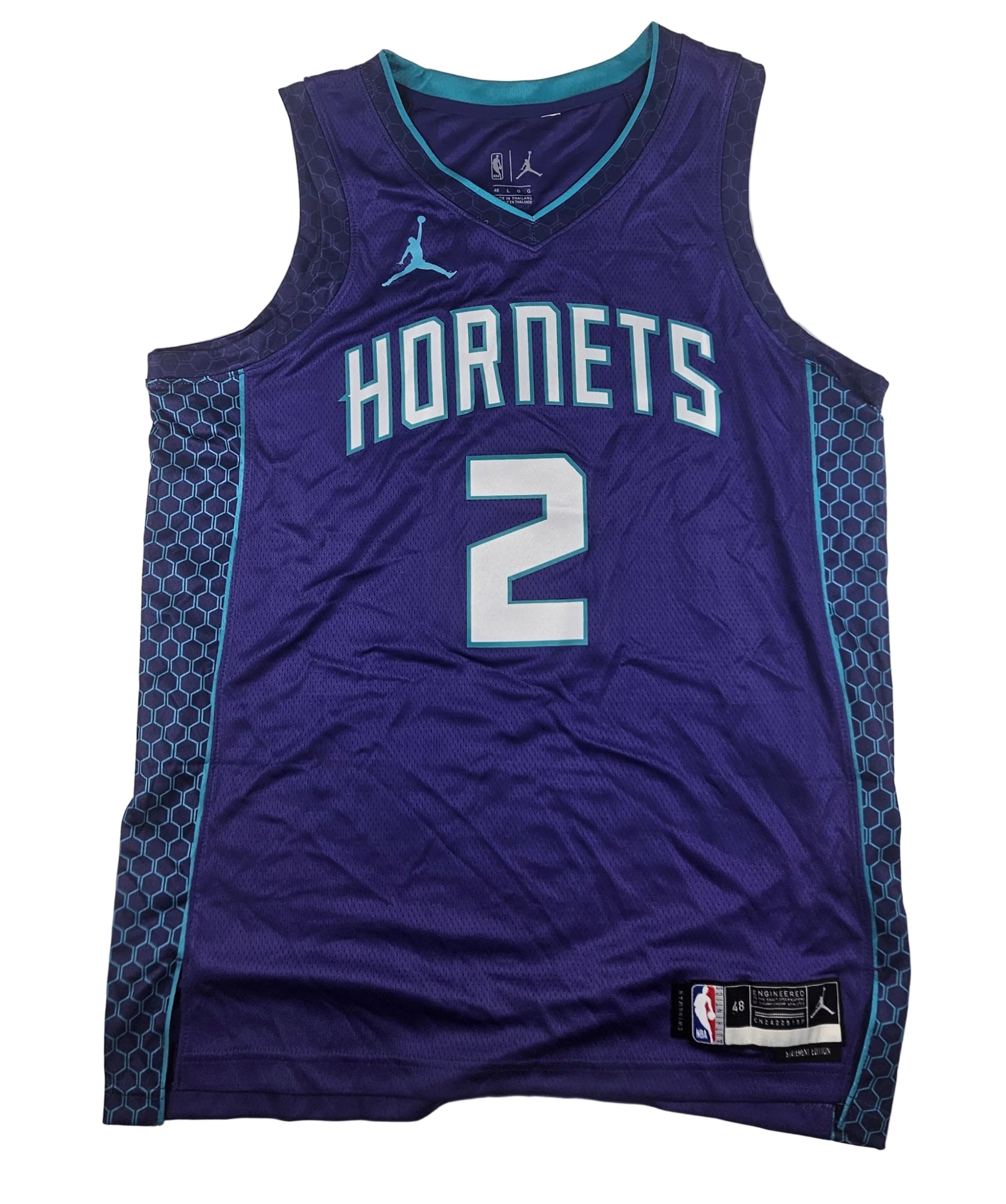 Grant Williams Signed Autographed Charlotte Hornets Jersey JSA COA