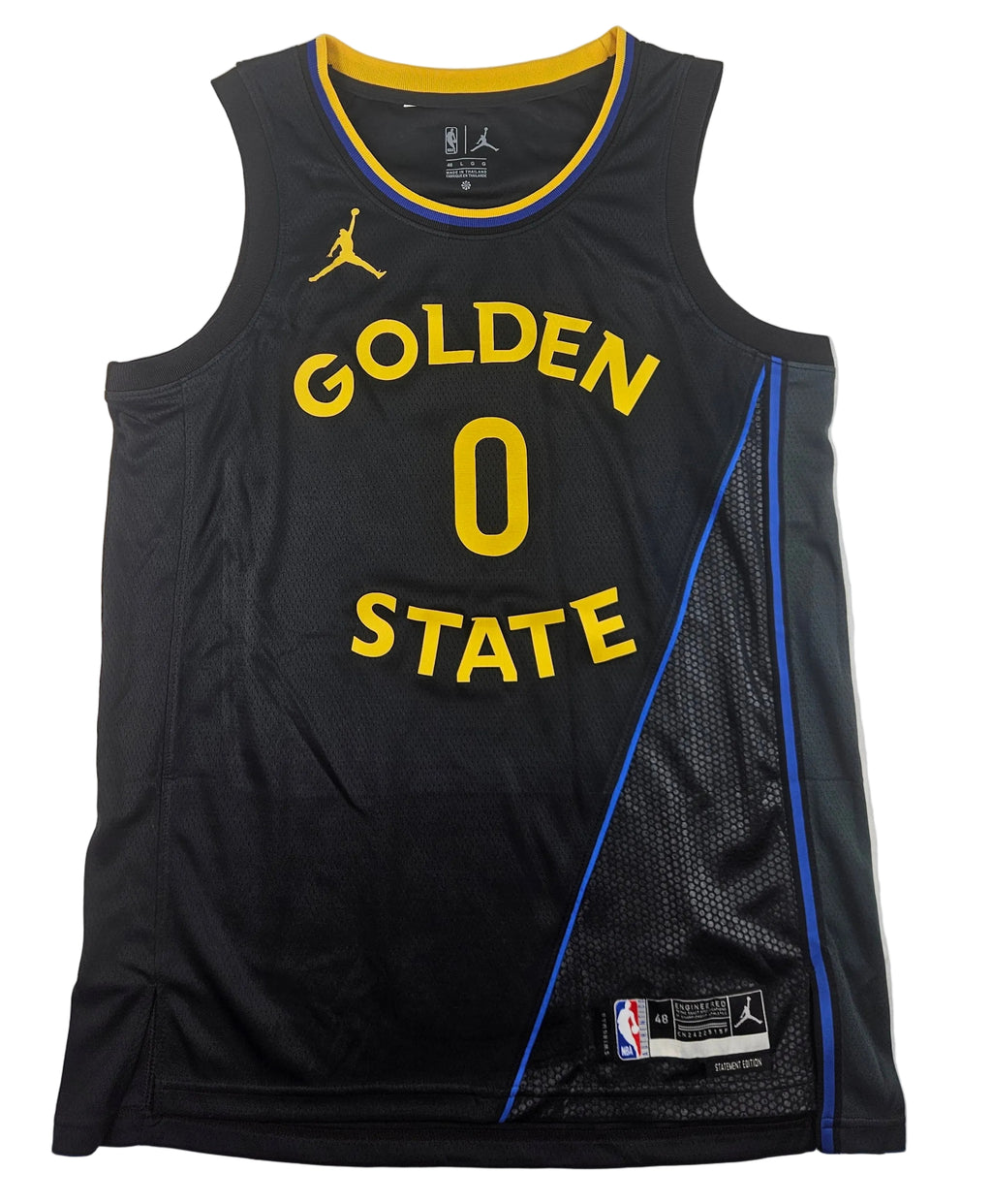 Gary Payton II Signed Autograph Golden State Warriors Jersey JSA COA