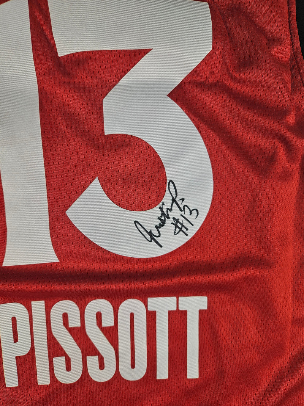 Justine Pissott Signed Autographed Las Vegas Aces Wnba Jersey