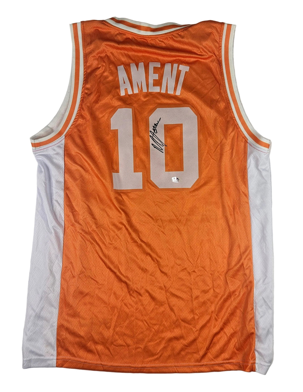 Nate Ament Signed Autographed Tennessee Volunteers Jersey PSA Certified