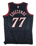 VJ Edgecombe Signed Autographed Philadelphia 76ers Black Jersey PSA Certified