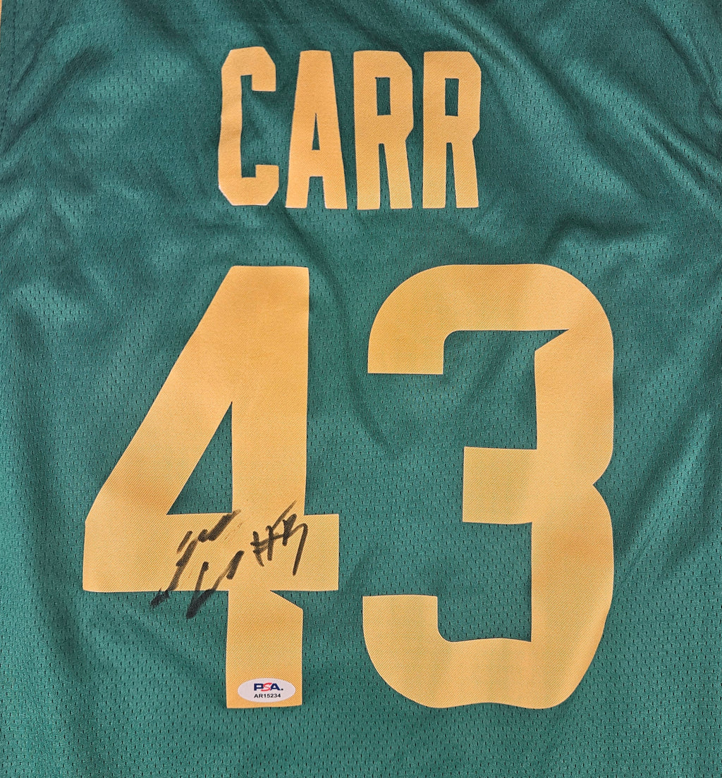 Cameron Carr Signed Autographed Baylor Bears Jersey PSA Certified
