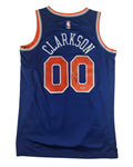 Jordan Clarkson Signed Autographed New York Knicks Jersey PSA Certified