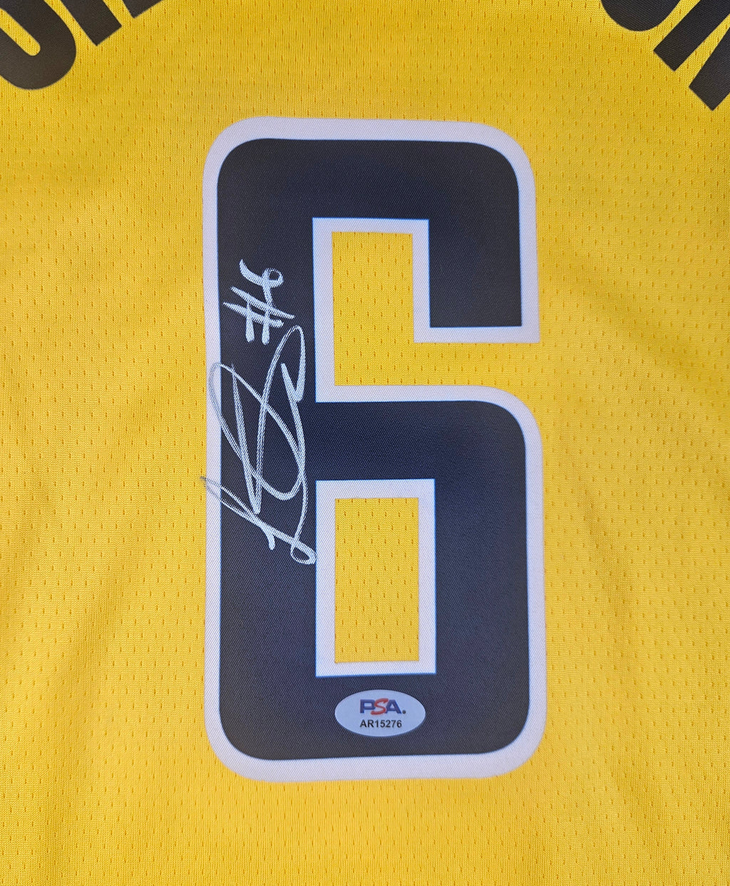 Lance Stephenson Signed Autographed Indiana Pacers Jersey PSA Certified