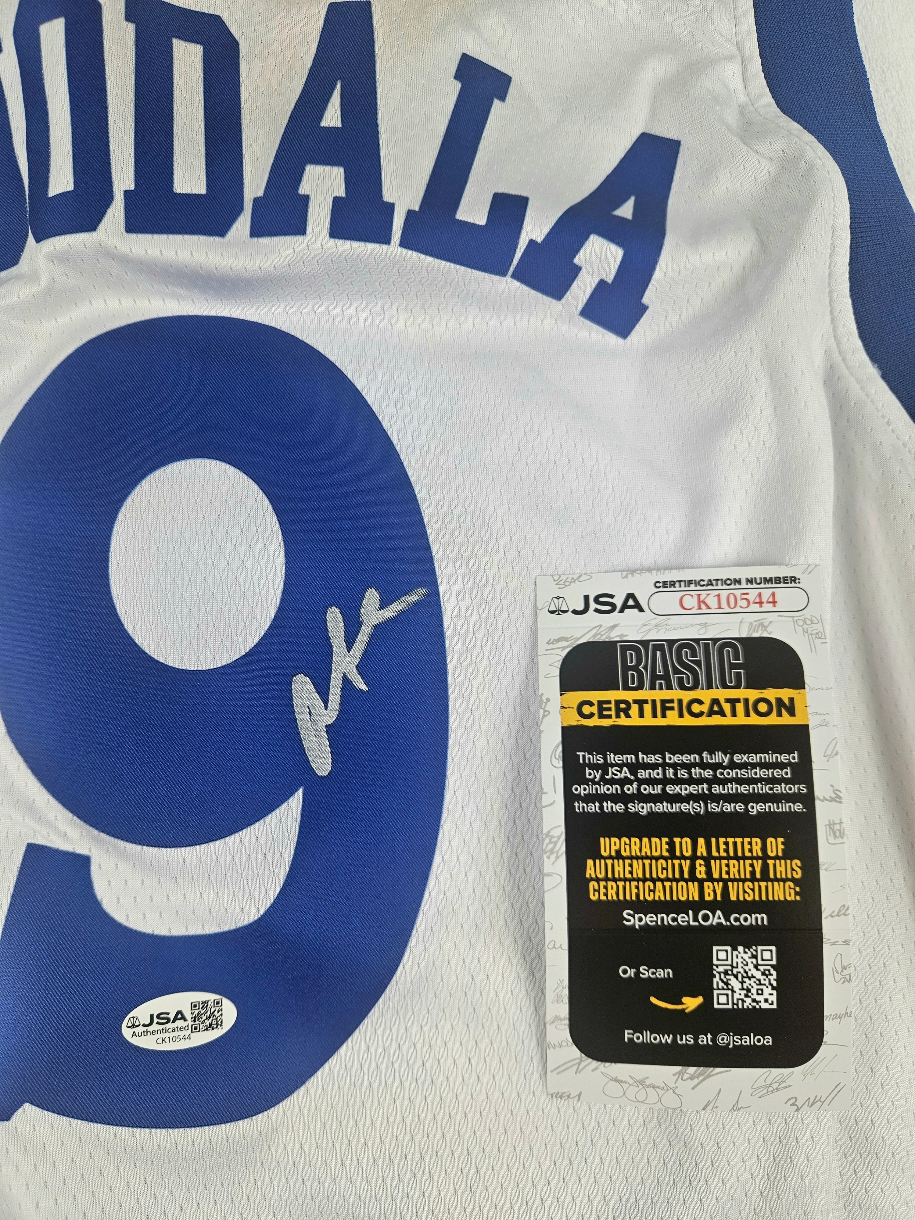 Andre Iguodala Signed Autograph Golden State Warriors Jersey JSA COA