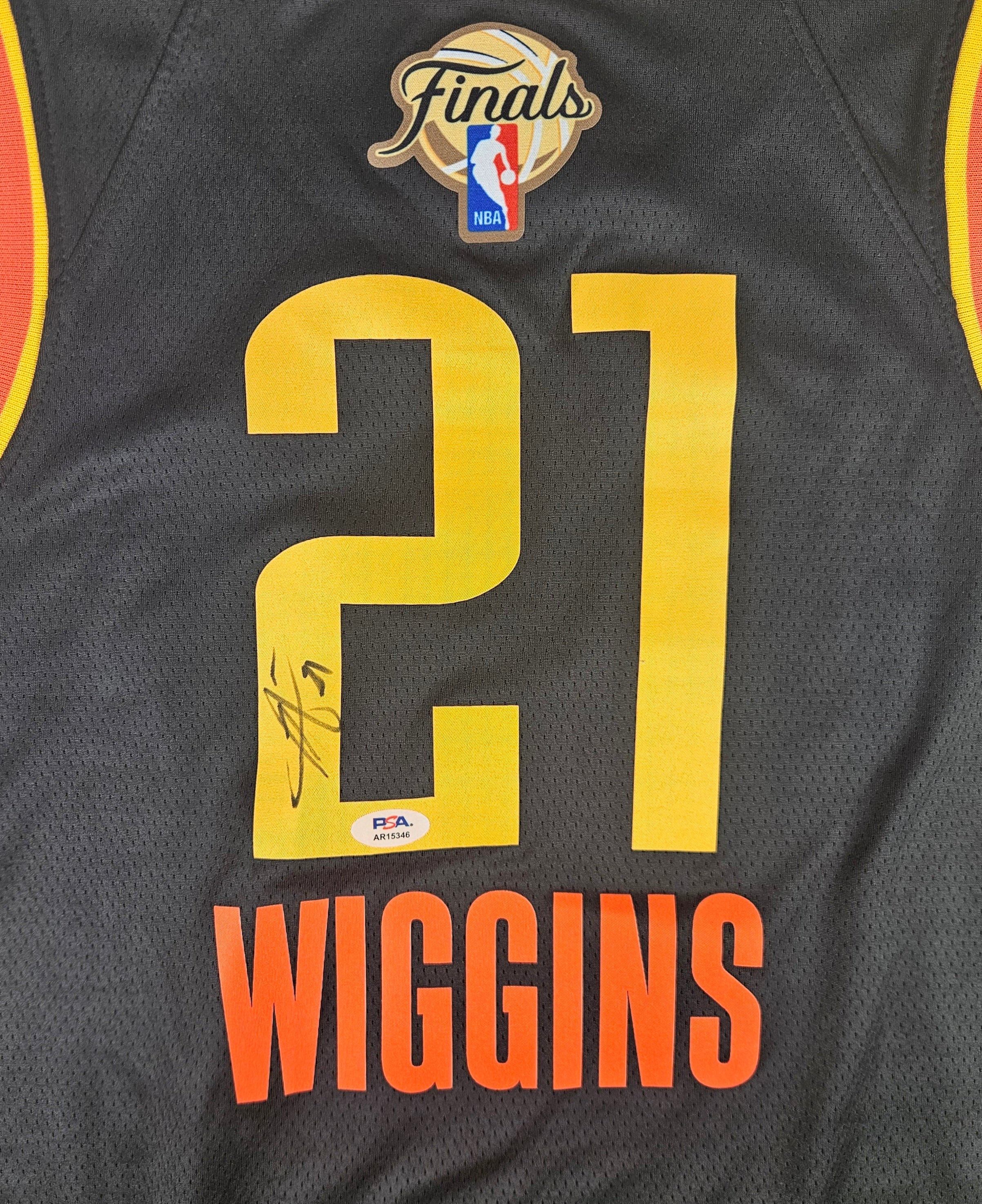 Aaron Wiggins Signed Autographed Oklahoma City Thunder Jersey PSA Certified