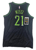 Yves Missi Signed Autographed New Orleans Pelicans Jersey JSA COA