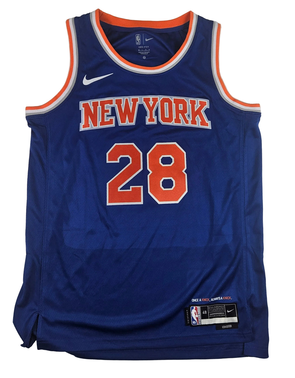 Guerschon Yabusele Signed Autographed New York Knicks Jersey PSA Certified