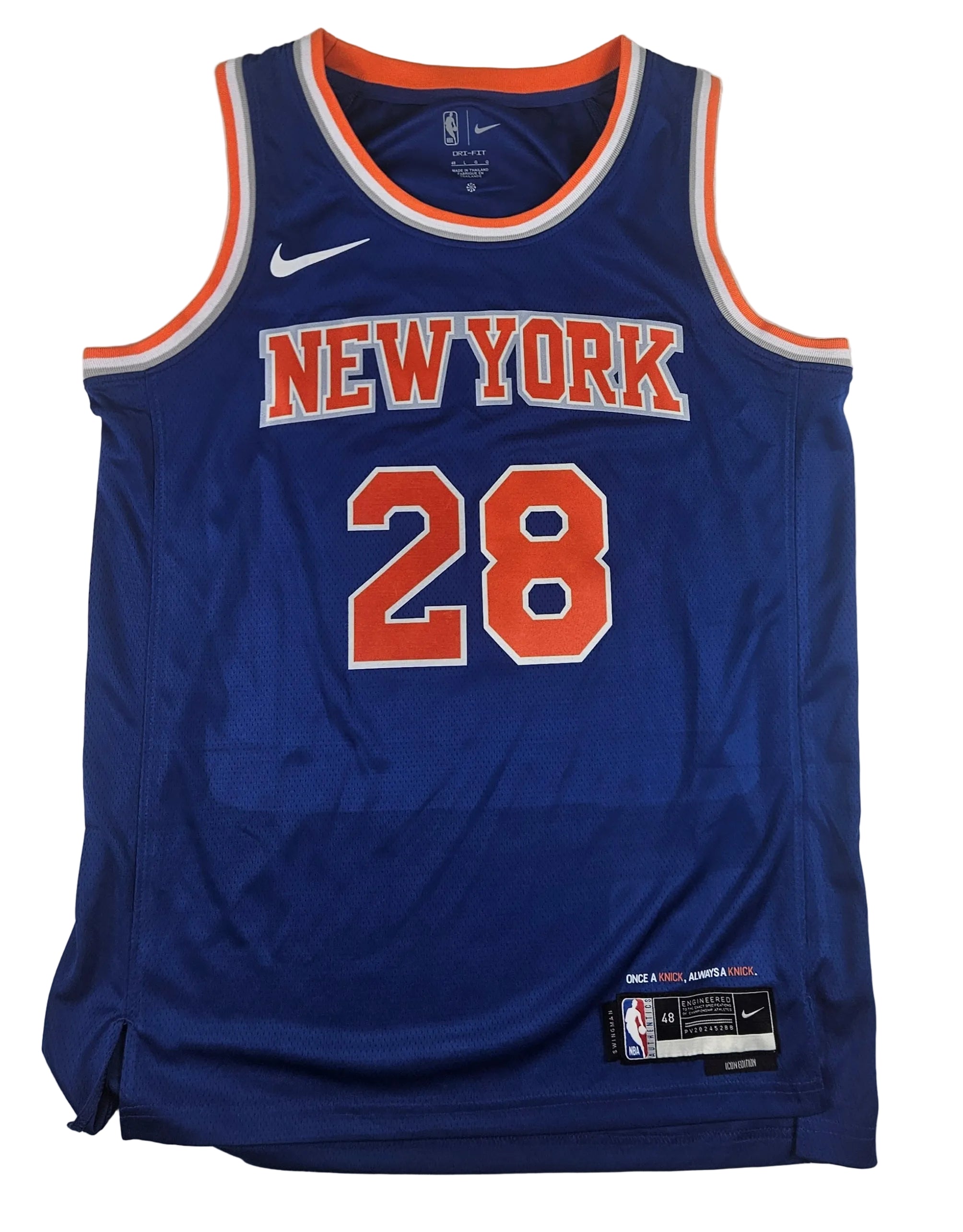 Guerschon Yabusele Signed Autographed New York Knicks Jersey PSA Certified