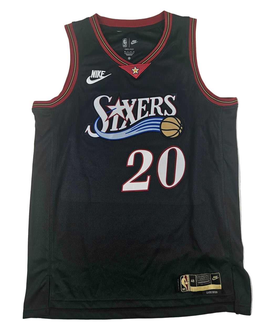 Jared McCain Signed Autographed Philadelphia 76ers Jersey PSA Certified
