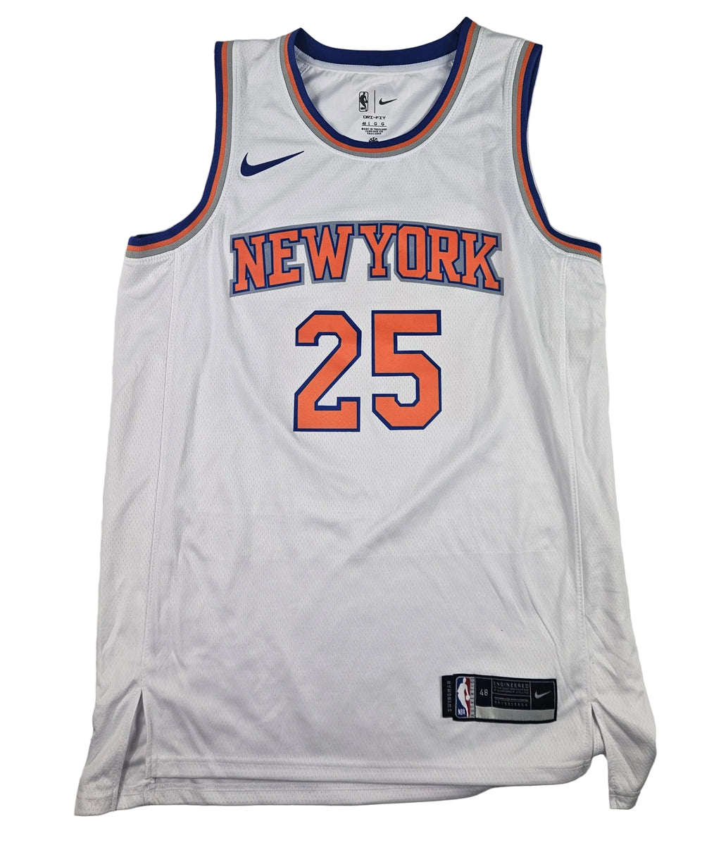 Mikal Bridges Signed Autographed Jersey New York Knicks JSA COA