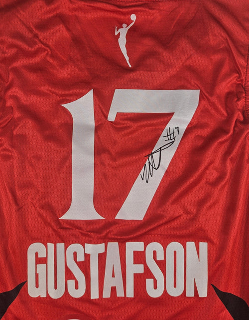 Megan Gustafson Signed Autographed Portland Fire Wnba Jersey