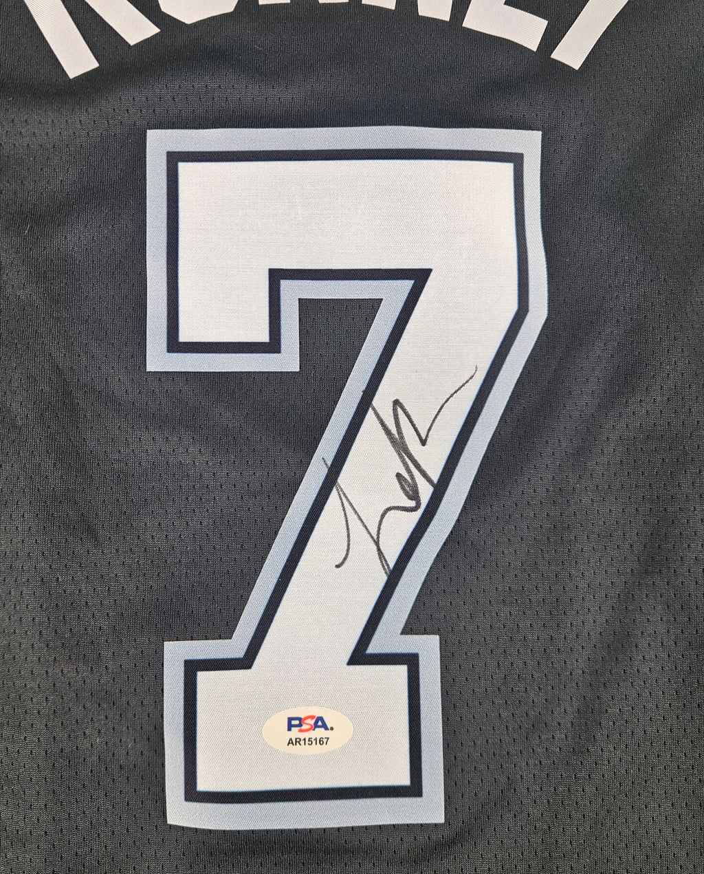 Luke Kornet Signed Autographed San Antonio Spurs Jersey PSA Certified
