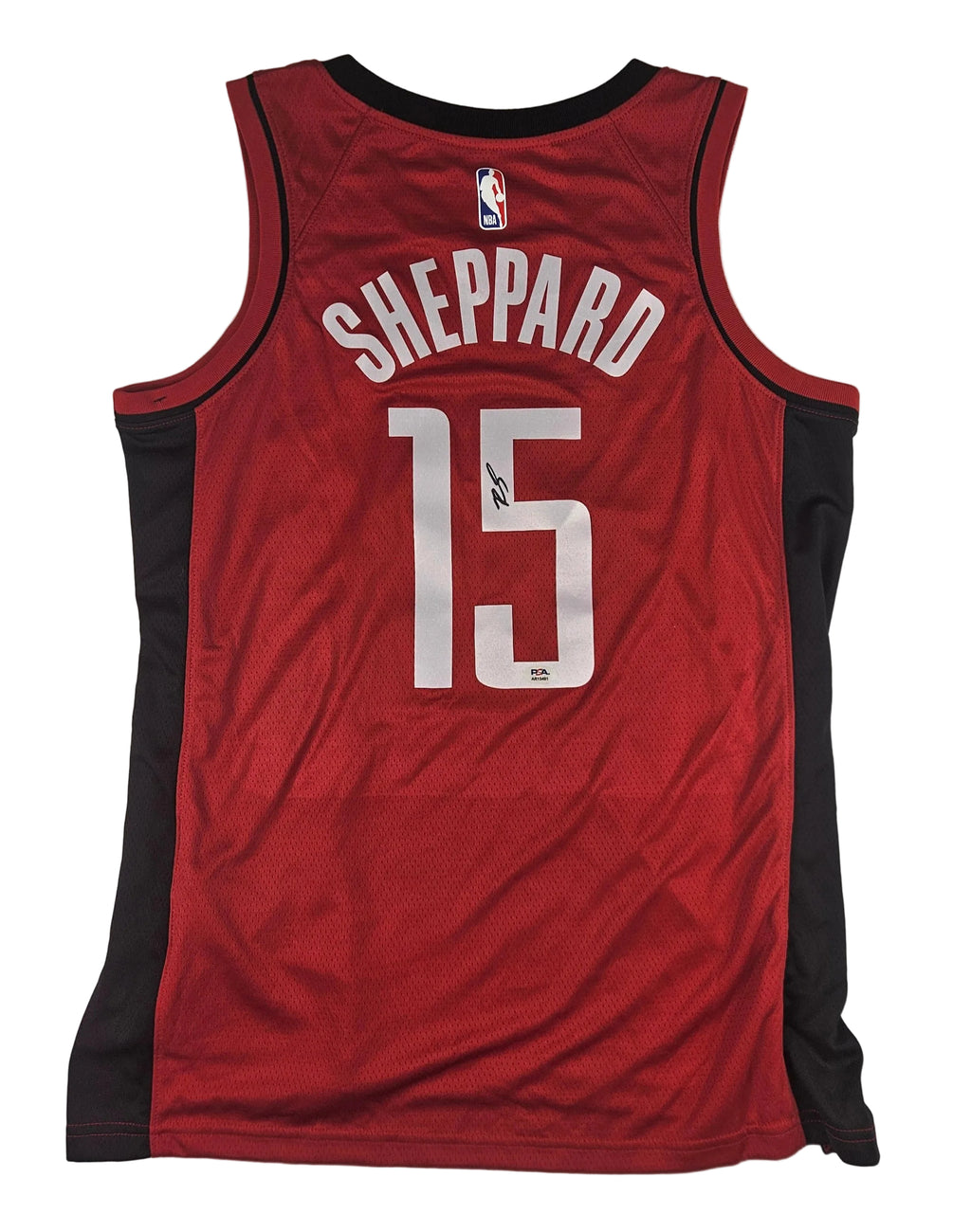 Reed Sheppard Signed Autographed Houston Rockets Jersey PSA Certified