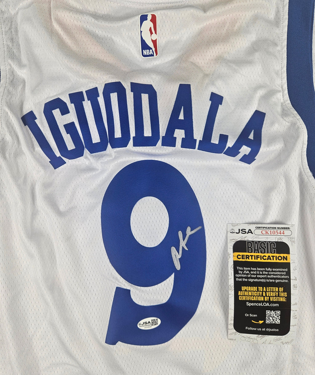 Andre Iguodala Signed Autograph Golden State Warriors Jersey JSA COA